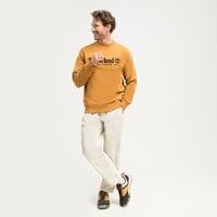 Bluza męska TIMBERLAND BLUZA OUTDOOR EST.1973 LB CREW SWEATSHIRT tb0a2feqp471 kolor żółty