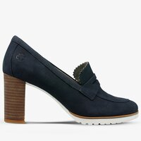 Buty casual damskie TIMBERLAND LESLIE ANNE MOCASSIN PUMP a1pj3 kolor granatowy