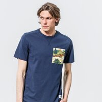 T-shirt, koszulka męska TIMBERLAND T-SHIRT SS FIELD TRIP PRINT POCKET TEE tb0a2e4v4331 kolor granatowy