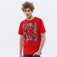 T-shirt, koszulka męska TIMBERLAND T-SHIRT CNY SS STAC LOGO TEE tb0a246dp921 kolor czerwony