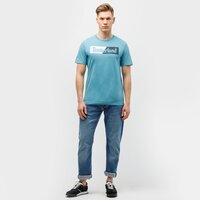 T-shirt, koszulka męska TIMBERLAND T-SHIRT SS KENNEBEC RIVER PUFFED LINEAR JERSEY CR tb0a2cb7be31 kolor niebieski