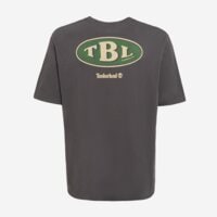 T-shirt, koszulka męska TIMBERLAND T-SHIRT GAS STATION BACK GRAPHIC TEE tb0a5mq4w081 kolor szary