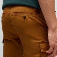 Spodnie męskie TIMBERLAND SPODNIE BROOKLINE TWILL CARGO PANT tb0a2pg9eh21 kolor brązowy