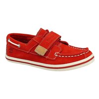 Dziecięce buty casual TIMBERLAND EK CASCO BAY HOOK & LOOP OX 7285r kolor czerwony