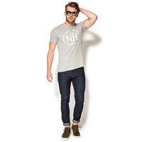T-shirt, koszulka męska TIMBERLAND T-SHIRT MULTIGRAPHI TEE a1bin052 kolor szary