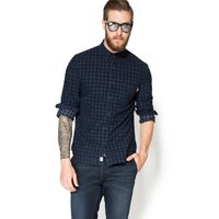 Koszula męska TIMBERLAND KOSZULA SLIM FINE  CORD SOLID a1b71433 kolor granatowy