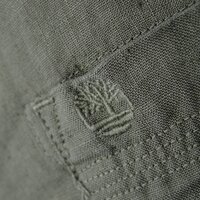 Koszula męska TIMBERLAND KOSZULA SS LINEN PELHAM 37601590 kolor khaki