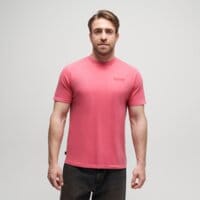 T-shirt, koszulka męska TIMBERLAND T-SHIRT RUGGED ACTIVE GEAR BACK GRAPHIC TEE tb0a5mu6n961 kolor różowy