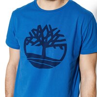 T-shirt, koszulka męska TIMBERLAND T-SHIRT SS KENNEBEC RIVER BRAND a1l6ok74 kolor niebieski