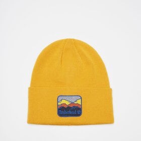 TIMBERLAND CZAPKA BEANIE WITH MOUNTAIN PATCH