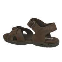 Sandały dziecięce TIMBERLAND EK RYE HARBOR 2 STRAP LTR SANDAL 7974r kolor brązowy