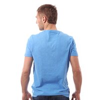 T-shirt, koszulka męska TIMBERLAND T-SHIRT SS SLUB  MULTI SHAPE TEE 5364j422 kolor niebieski