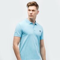 Koszulka polo męska TIMBERLAND POLO SS MERRYMEE RIVER STRETCH POLO SLIM tb0a2djebf21 kolor niebieski