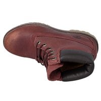 Damskie buty zimowe TIMBERLAND PREMIUM 6 INCH BOOT - W  a12mf kolor bordowy