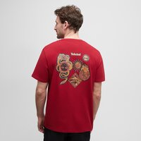 T-shirt, koszulka męska TIMBERLAND T-SHIRT LUNAR NEW YEAR SHORT SLEEVE GRAPHIC TEE tb0a5tcq6201 kolor bordowy