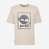 T-shirt, koszulka męska TIMBERLAND T-SHIRT FRONT SEASONAL GRAPHIC TEE tb0a5mqpcy21 kolor beżowy