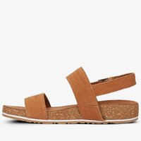 Buty casual damskie TIMBERLAND MALIBU WAVES 2BAND SANDAL tb0a1wzff131 kolor brązowy
