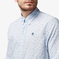 Koszula męska TIMBERLAND KOSZULA LS MUMFORD RIVER CHAMBRAY ECLECTIC MICROP tb0a1obyt191 kolor niebieski