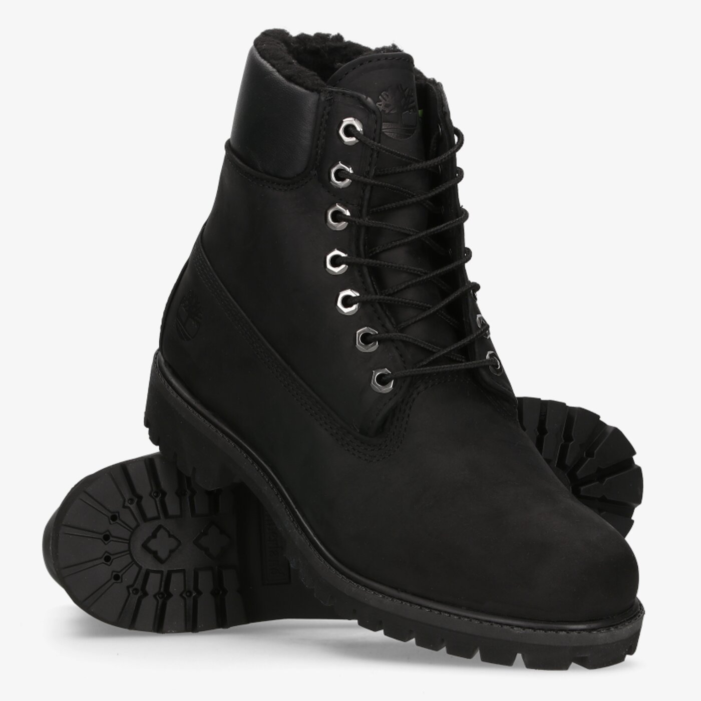 timberland 6 in premium fur warm lined