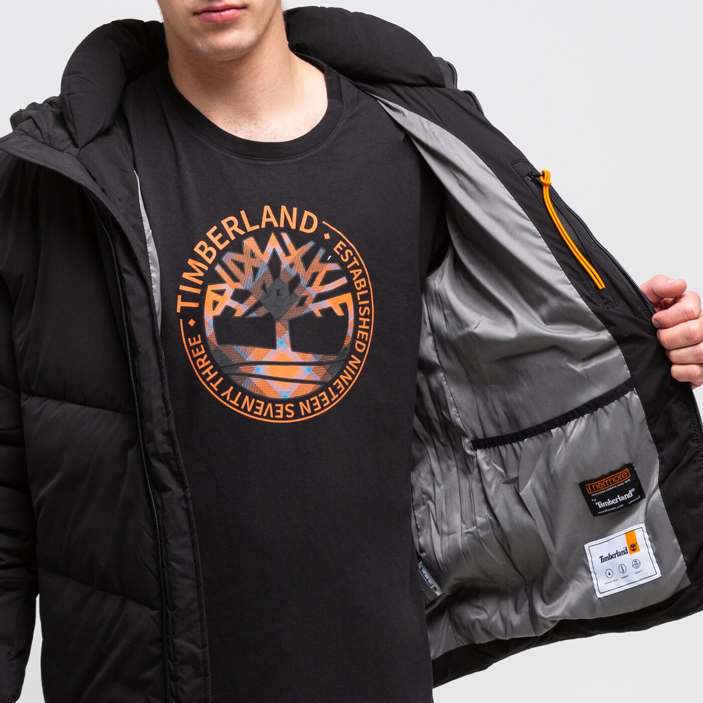 Timberland Kurtka Zimowa Neo Summit Hooded Tb0a2g9r0011 Kolor Czarny Mężczyźni Kurtki 3810