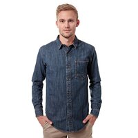 Koszula męska TIMBERLAND KOSZULA LS MUMFORD RIVER DENIM 5553j958 kolor niebieski