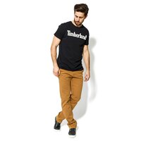 T-shirt, koszulka męska TIMBERLAND T-SHIRT SS KENNEBEC RIVER BRAND a1l6oi20 kolor czarny