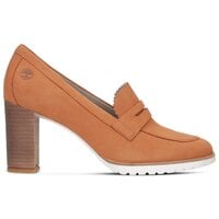 Buty casual damskie TIMBERLAND LESLIE ANNE MOCASSIN PUMP a1t25 kolor brązowy