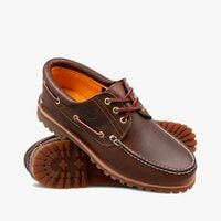 Buty żeglarskie męskie TIMBERLAND BOAT 3-EYE CLASSIC LUG  tb0300032141 kolor brązowy