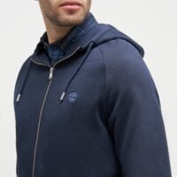 Bluza męska TIMBERLAND BLUZA ROZPINANA Z KAPTUREM BRUSHED BACK FULL ZIP tb0a2bnbz021 kolor granatowy