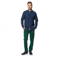 Koszula męska TIMBERLAND KOSZULA LS SACO RVR INDIGO OXFORD 7848j432 kolor niebieski