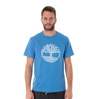 T-shirt, koszulka męska TIMBERLAND T-SHIRT TREE LOGO 4667j422 kolor niebieski