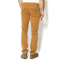 Spodnie męskie TIMBERLAND SPODNIE SARGENT LAK E SLIM SAT a1o5b93234 kolor brązowy