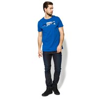T-shirt, koszulka męska TIMBERLAND T-SHIRT SS MULTIGRAPHIC TEE UC a1n4um68 kolor granatowy