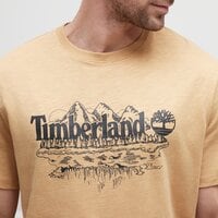 T-shirt, koszulka męska TIMBERLAND T-SHIRT SHORT SLEEVE GRAPHIC SLUB TEE tb0a5ufueh31 kolor brązowy