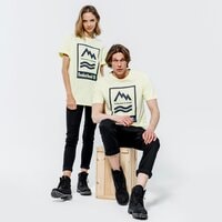 T-shirt, koszulka męska TIMBERLAND T-SHIRT MTR PRINT CREW TEE REG tb0a2fnh3221 kolor żółty