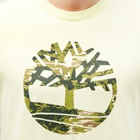 T-shirt, koszulka męska TIMBERLAND T-SHIRT KENNEBEC RIVER SEASONAL PATTERN TREE LOGO tb0a2faq3221 kolor zielony