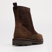 Dziecięce buty zimowe TIMBERLAND COURMA KID WARM LINEDBOOT tb1a28mt2421 kolor brązowy