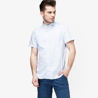 Koszula męska TIMBERLAND KOSZULA SS TIOGA RIVER TEXTURE SHIRT SLIM tb0a1nvxb021 kolor szary