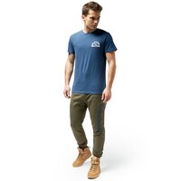 T-shirt, koszulka męska TIMBERLAND T-SHIRT SS FUN TEE a1mji288 kolor niebieski
