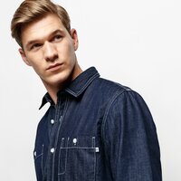 Koszula męska TIMBERLAND KOSZULA LS MUMFORD RIVER DENIM CARGO WORKER tb0a1wnch871 kolor granatowy