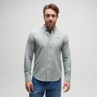 Koszula męska TIMBERLAND KOSZULA OXFORD tb0a6gpna7a1 kolor zielony