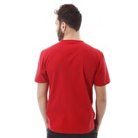 T-shirt, koszulka męska TIMBERLAND T-SHIRT SS ON THE ROAD TEE 4708j613 kolor czerwony