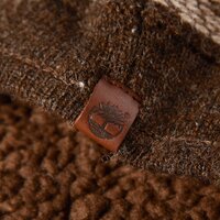 czapka zimowa męska TIMBERLAND CZAPKA Z FAIRISLE EARFLAP HAT j1698581 kolor brązowy