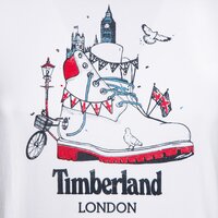 T-shirt, koszulka męska TIMBERLAND T-SHIRT LONDON a1kmqf23 kolor biały