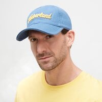 Czapka męska TIMBERLAND CZAPKA EMBROIDERED LOGO BASEBALL CAP tb0a1e9l2881 kolor niebieski