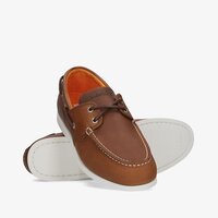 Buty żeglarskie męskie TIMBERLAND CEDAR BAY 2 EYE BOAT tb0a28nvg281 kolor brązowy