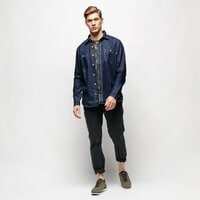 Koszula męska TIMBERLAND KOSZULA LS MUMFORD RIVER DENIM CARGO WORKER tb0a1wnch871 kolor granatowy