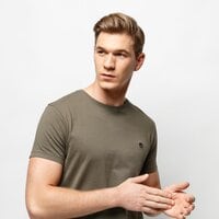 T-shirt, koszulka męska TIMBERLAND T-SHIRT SS DUNSTAN RIVER CREW TEE tb0a1lota581 kolor zielony