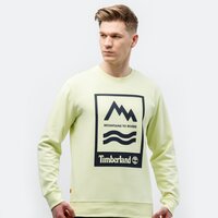 Bluza męska TIMBERLAND BLUZA LS MTR PRIN CREW SWEATSHIRT REG tb0a2fnj3221 kolor żółty
