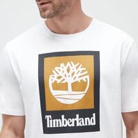 T-shirt, koszulka męska TIMBERLAND T-SHIRT STACK LOGO COLORED SHORT SLEEVE TEE tb0a5qs21001 kolor biały